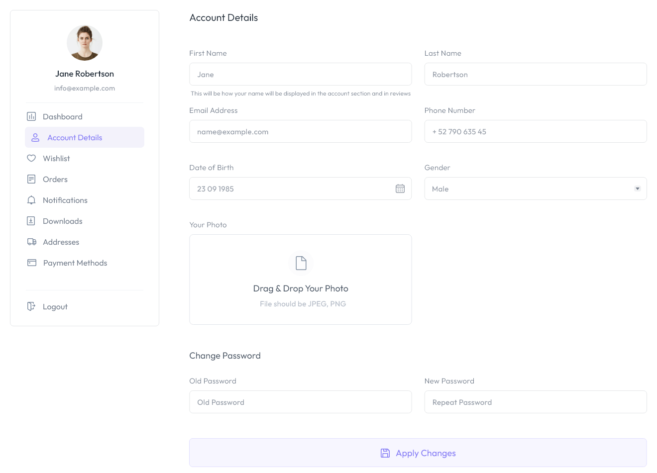 Sp Demo My Account P02