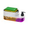 710RCdNWHCL._SL1500_ Plastic 3 in 1 Soap Pump Dispenser Dish Soap Liquid Dispenser