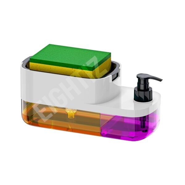 710RCdNWHCL._SL1500_ Plastic 3 in 1 Soap Pump Dispenser Dish Soap Liquid Dispenser